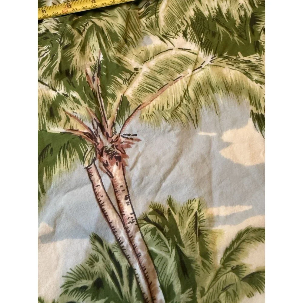 Pottery Barn Tropical Bolster Pillow Cover 16x26 100% Cotton